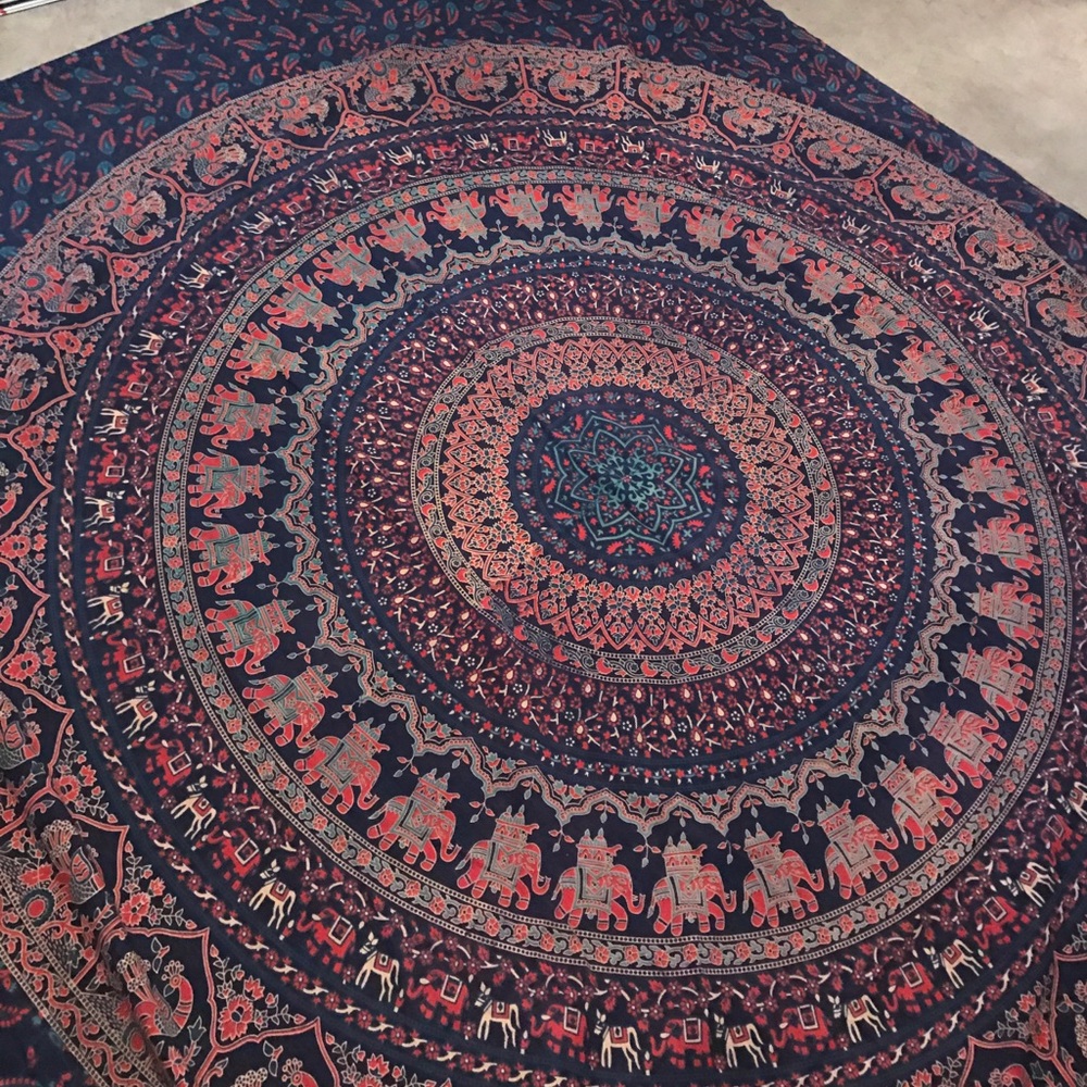 Beautiful colorful huge tapestry