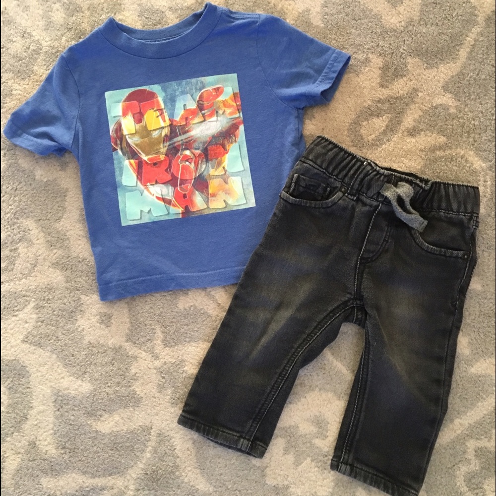 T-shirt and pants outfit