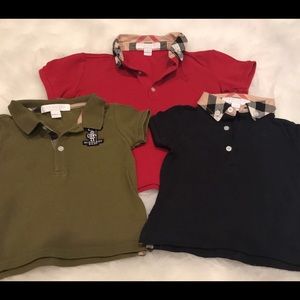 Baby Burberry Polo tees