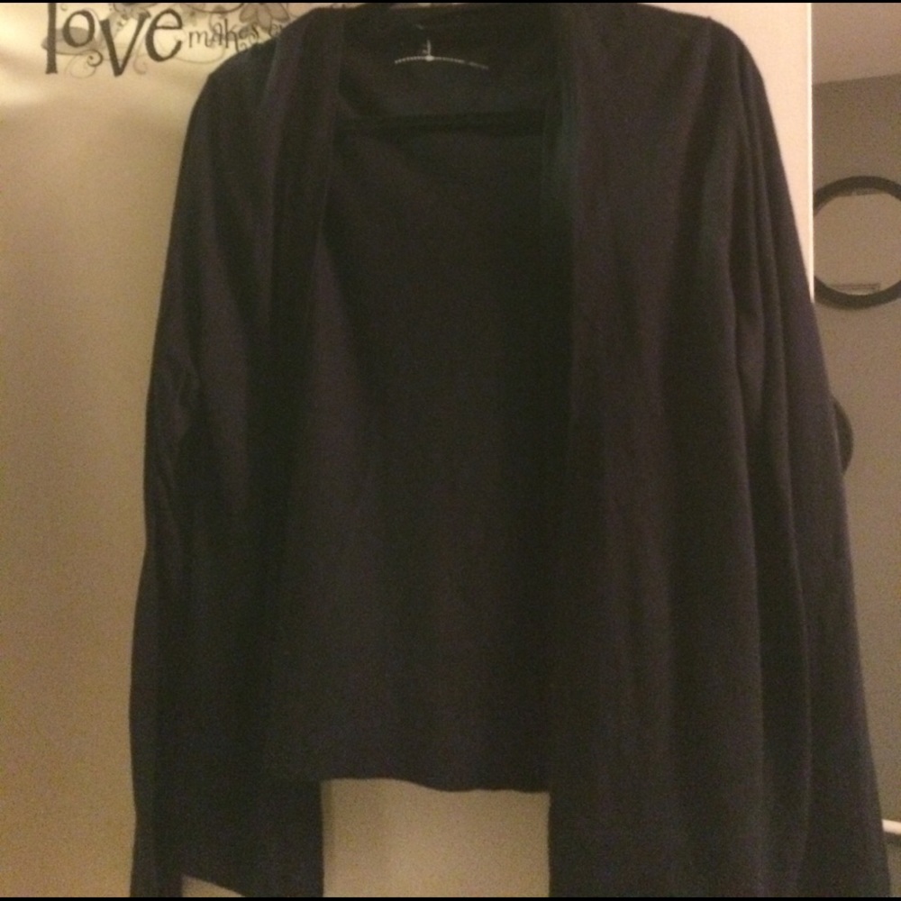 Lightweight navy cardigan