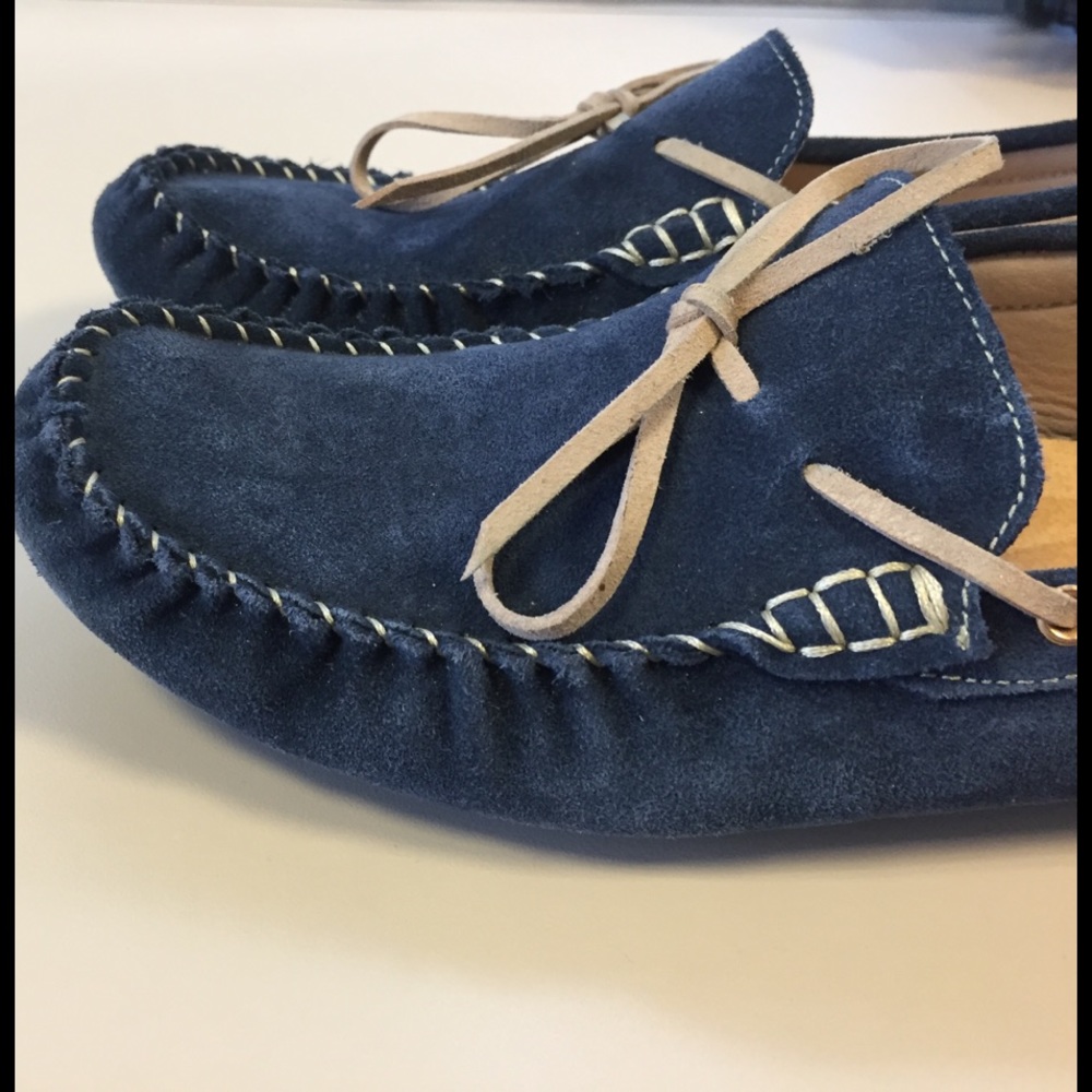 Suede Driving Moccasins