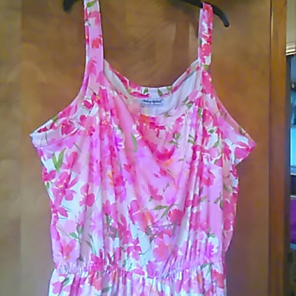 New !! Polyester knit romper 3X elastic waist