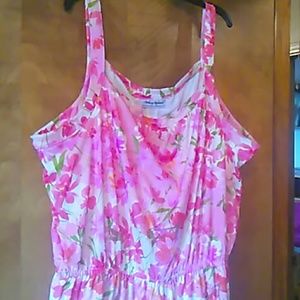 New !! Polyester knit romper 3X elastic waist