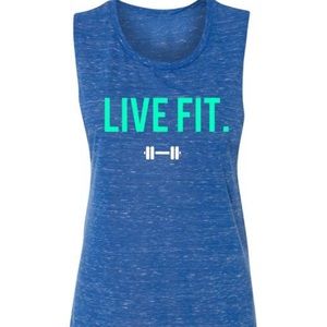 Live fit apparel tanks