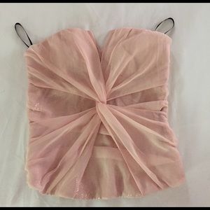 Bebe Strapless Top