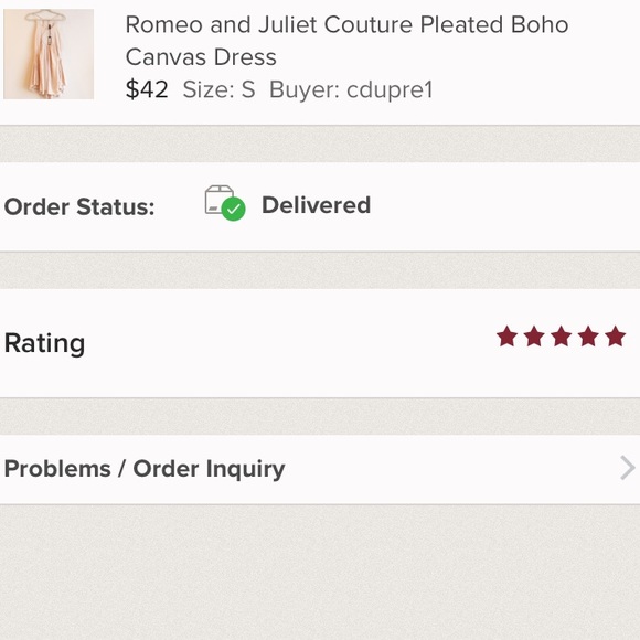 New Romeo&Juliet Canvas Couture Boho Dress - Picture 7 of 7