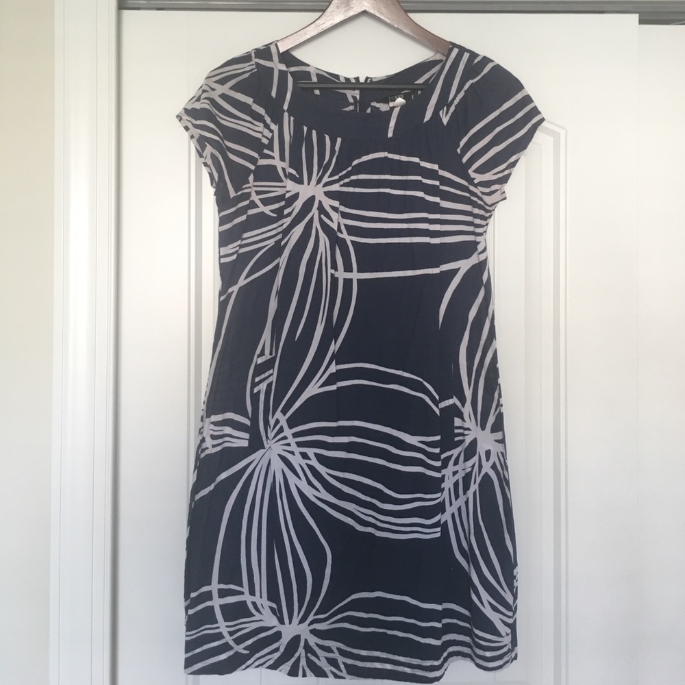 Navy/White J.Crew Dress, Sz 4