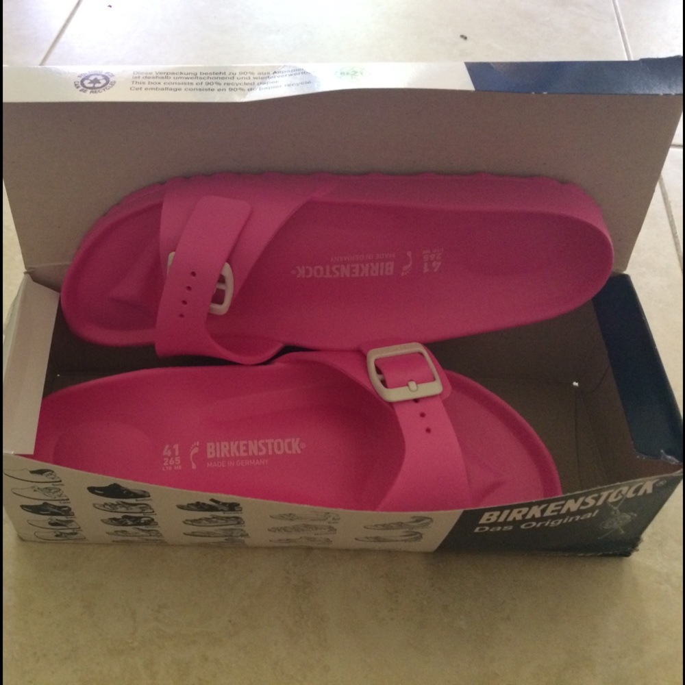 Pink Birkenstocks