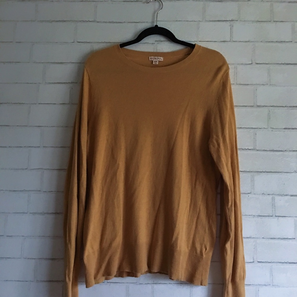 Merona Thin Tan Sweater