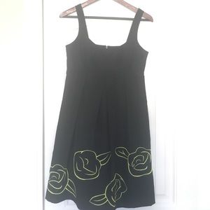 Black and Yellow B.Moss Dress, Sz. 4