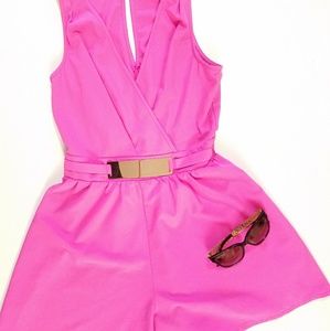 SOLD Pink summer playsuit