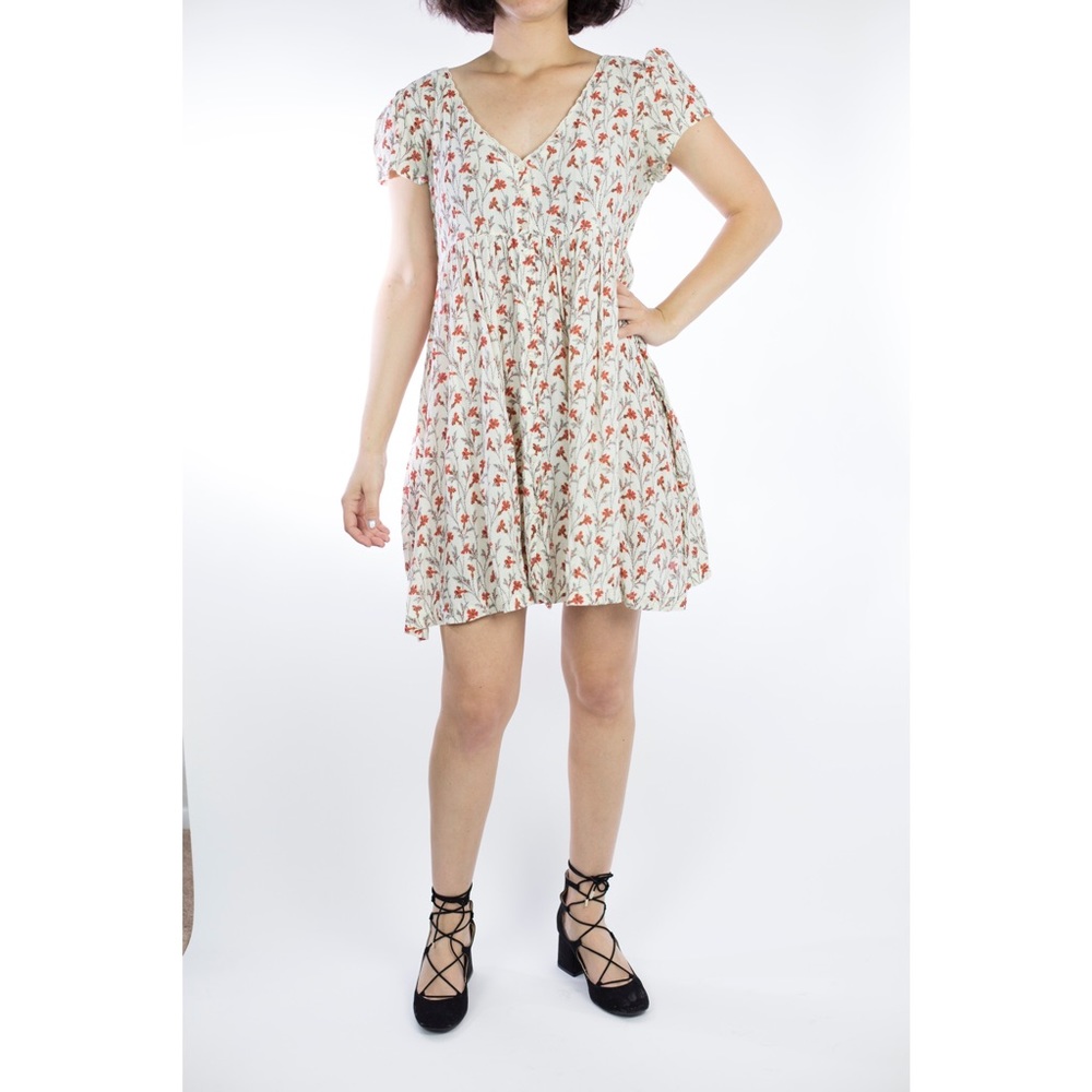 Ralph Lauren Denim + Supply Floral Cream Dress