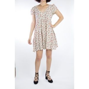 Ralph Lauren Denim + Supply Floral Cream Dress