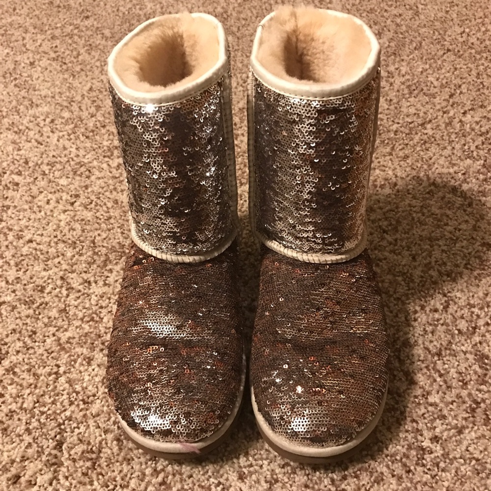 Ugg Australia sequined boots, short