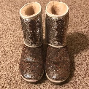 Ugg Australia sequined boots, short