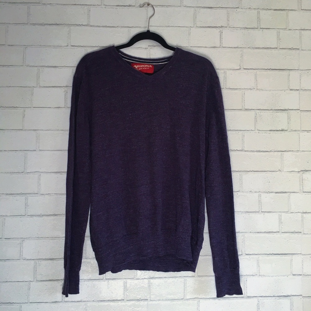 Purple Speckled Arizona Sweater