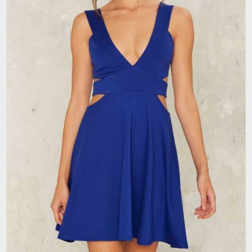 Nasty Gal Meg cut out dress