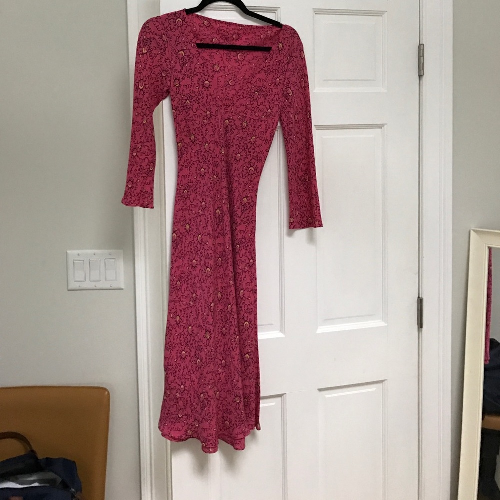 Dress size 4. Maybe DVF