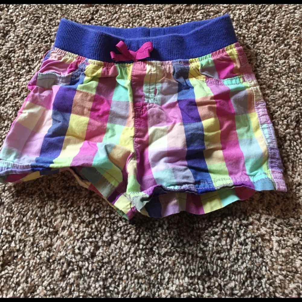 Plaid shorts