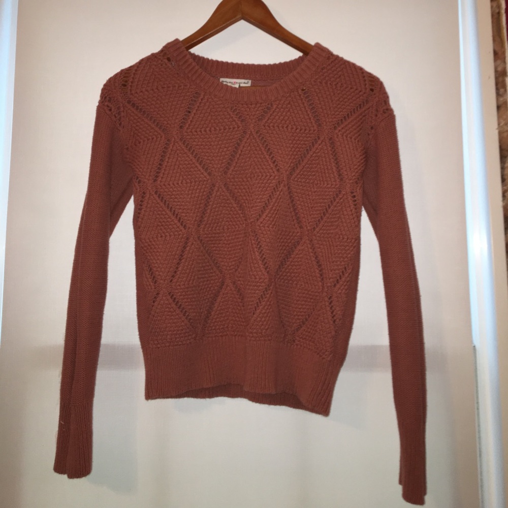 Rust sweater