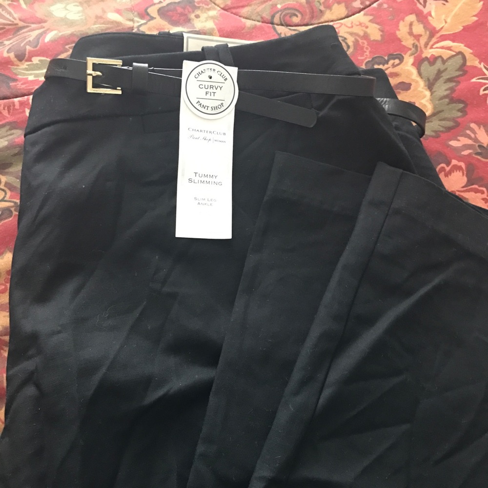 18W Charter Club PS+ Ankle Pants