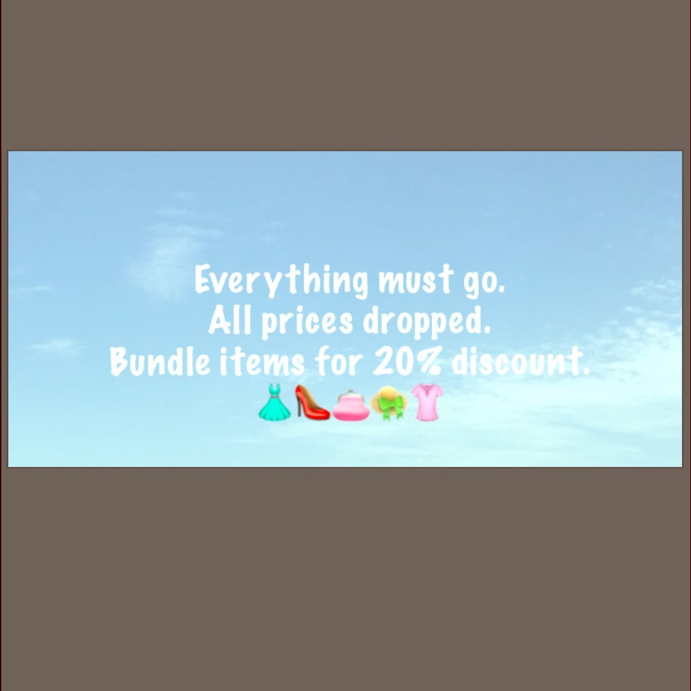 SALE SALE SALE ✨ BUNDLE ITEMS FOR EXTRA DISCOUNT