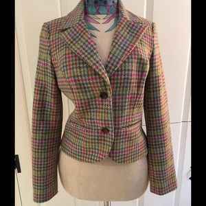 Wool tweed blazer