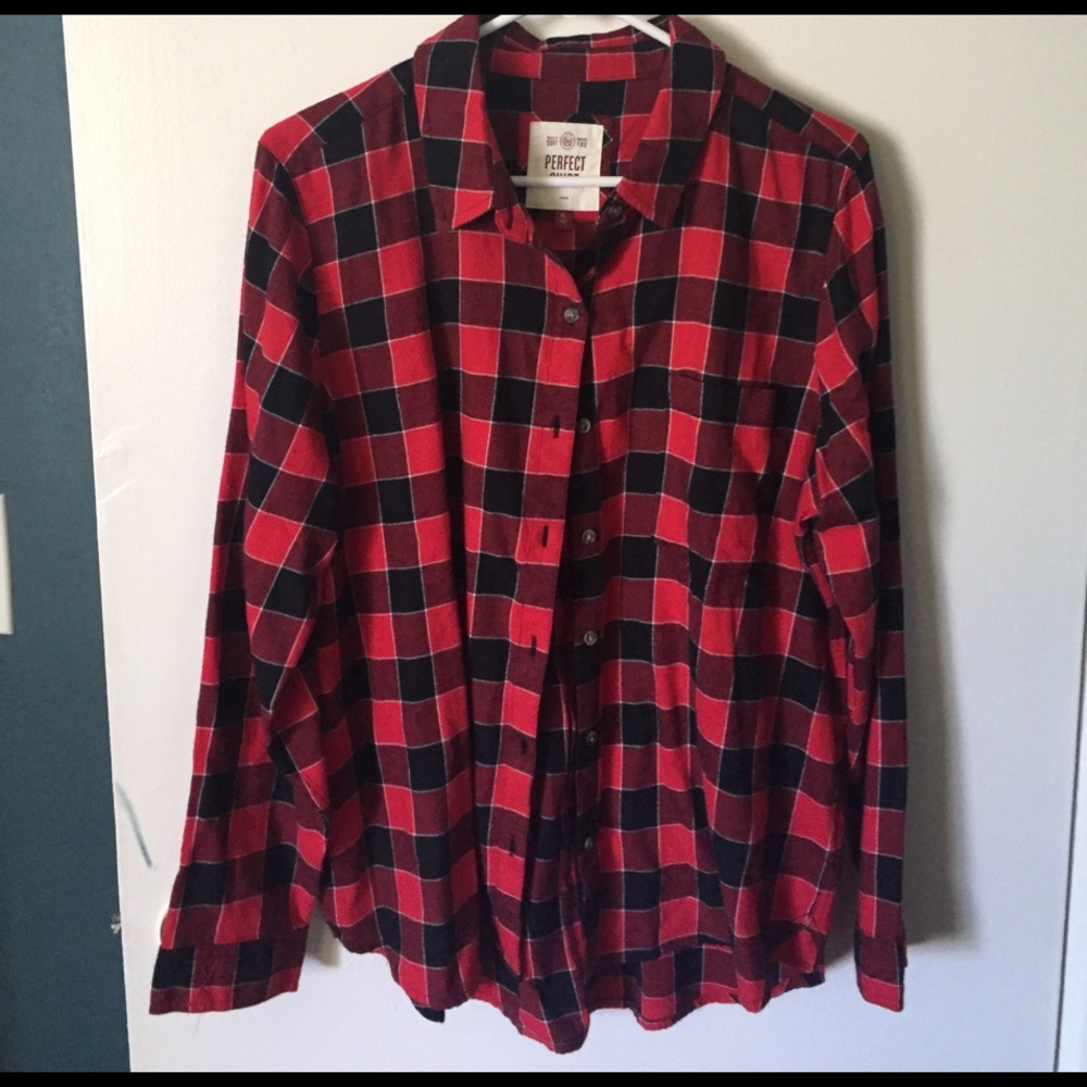 Red and black flannel