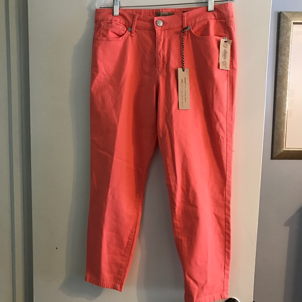 Vintage America Boho crop jeans.  Size 14R. NWT.