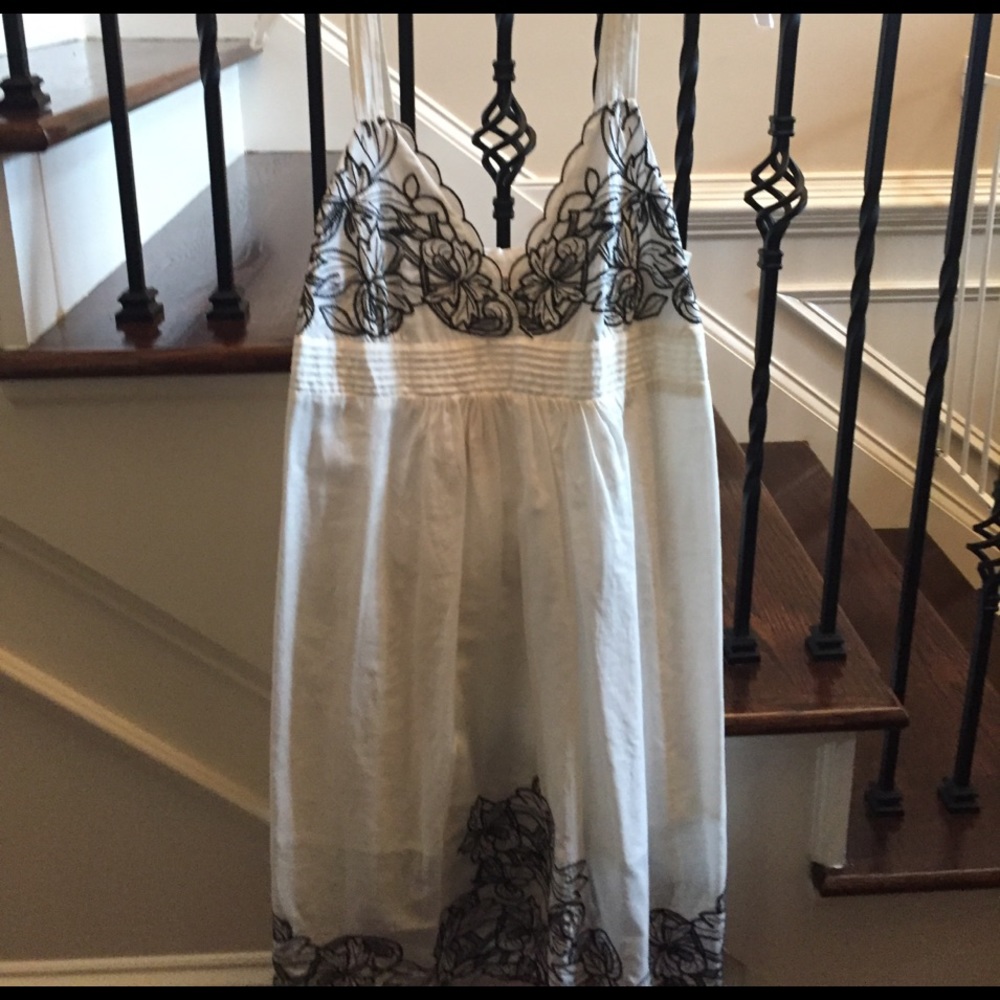 Black and white dress
