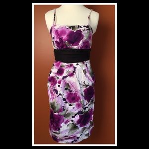 NWT BCX Purple Strapped Dress, sz 9