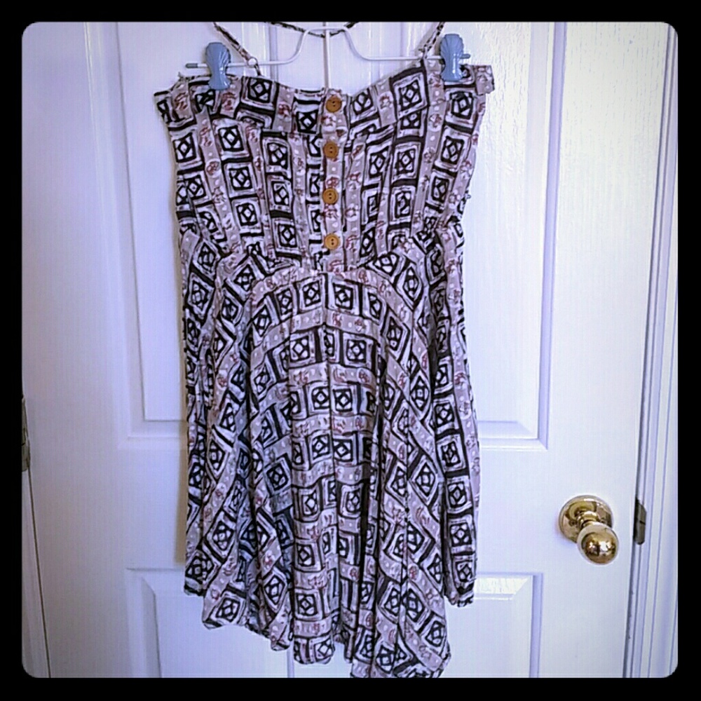 EUC Francesca's Tribal Pattern Festival Dress