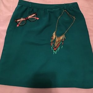 Forever 21 Teal Skirt