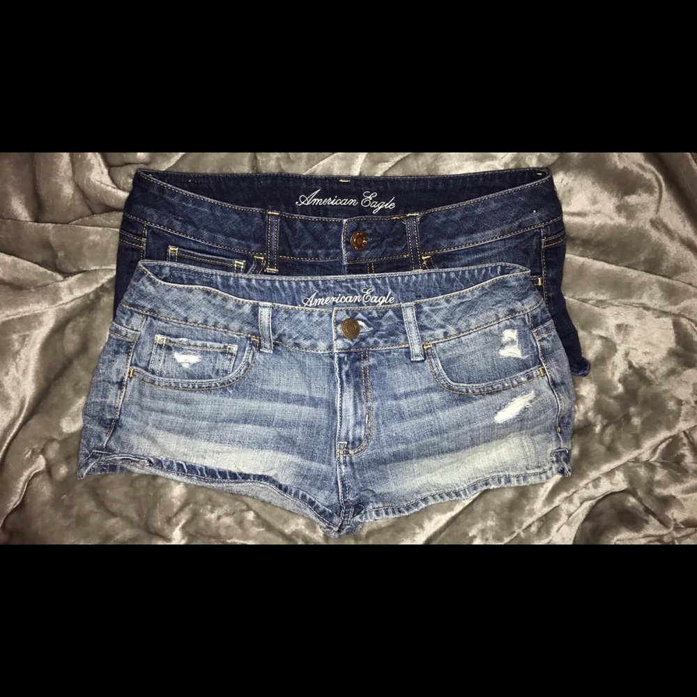 2 pairs of American Eagle Shorts, both size 8.