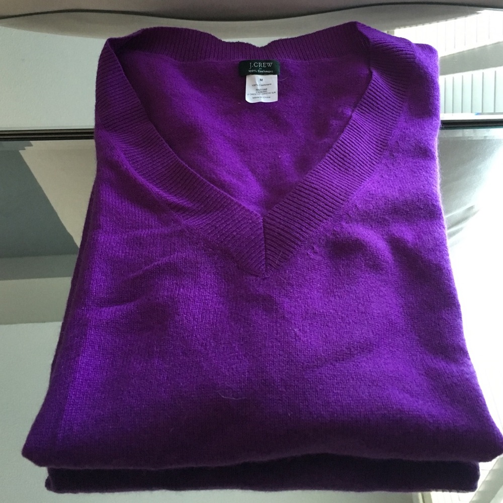 JCrew Cashmere Sweater sz M