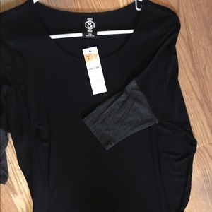 Agnes and Dora Small Contrast Dolman