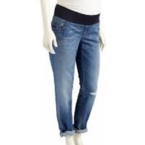 Old Navy Maternity Boyfriend Low Panel Jean