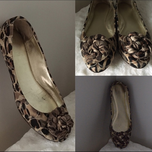 Coach Signature Fabric Flats - Picture 1 of 8