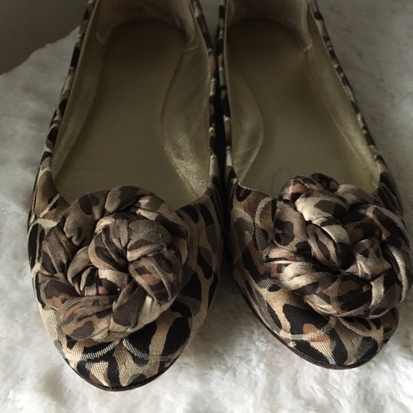 Coach Signature Fabric Flats - Picture 3 of 8