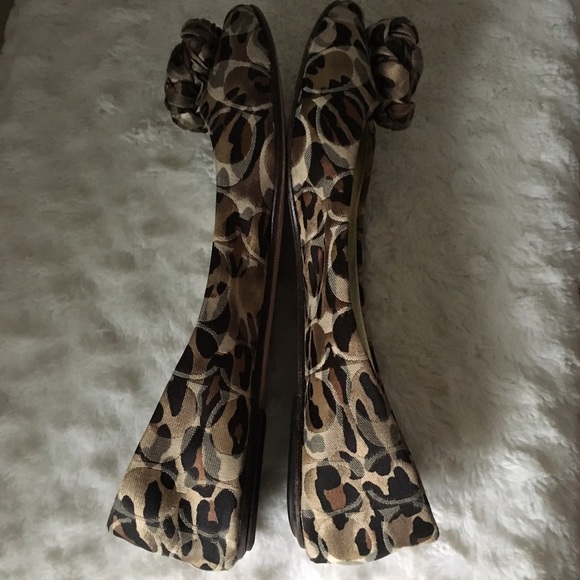 Coach Signature Fabric Flats - Picture 4 of 8