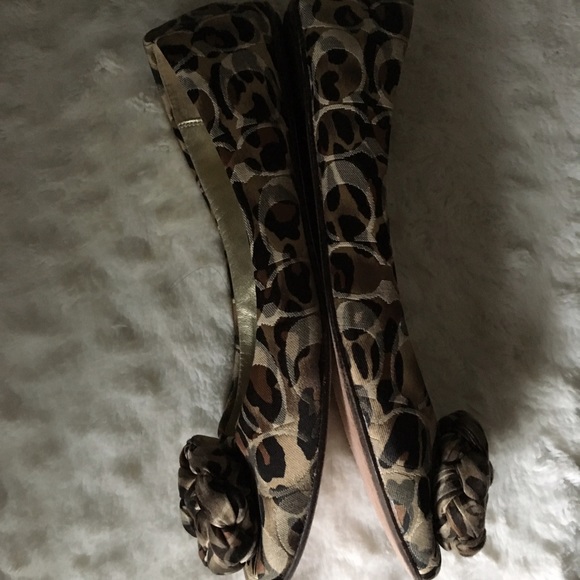 Coach Signature Fabric Flats - Picture 5 of 8