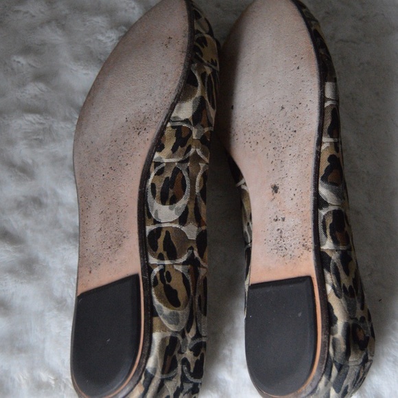 Coach Signature Fabric Flats - Picture 7 of 8