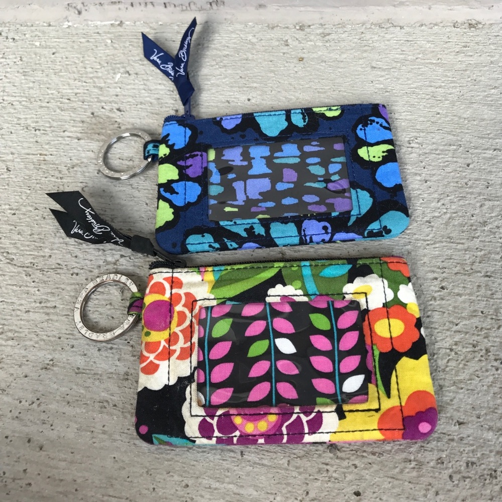 Vera Bradley Zipper ID Wallets--2 FOR $10!