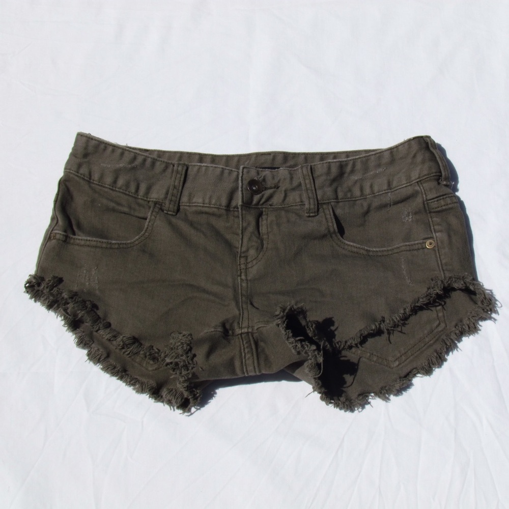 Army Green Billanbong Shorts