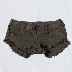 Army Green Billanbong Shorts