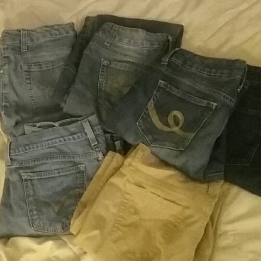 Lot of size 10 jeans