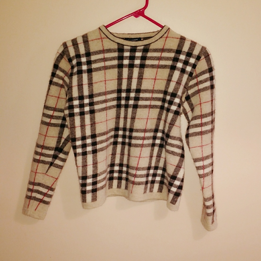 Authentic Burberry sweater