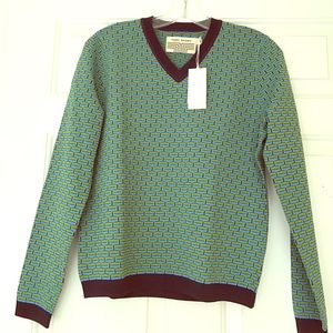 ⛳️NWT TORY SPORT TECH-KNIT V-NECK SWEATER⛳️