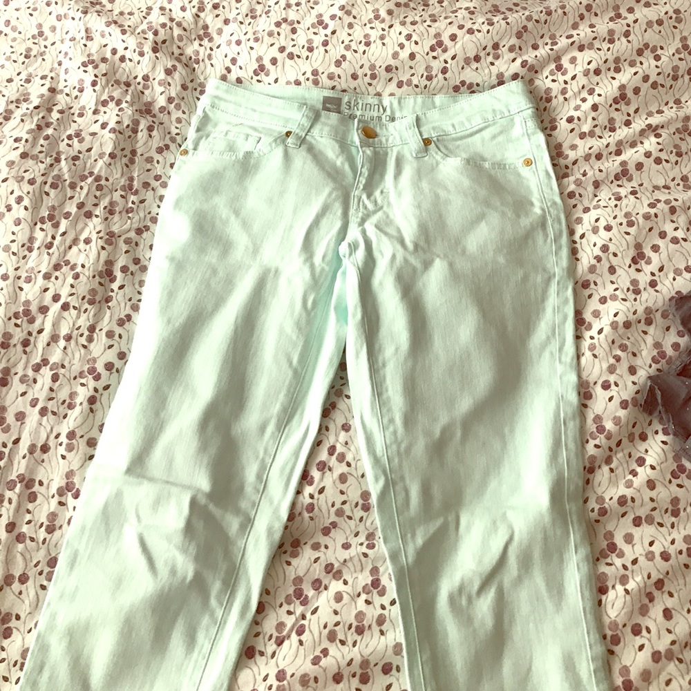 Light blue/green jeans