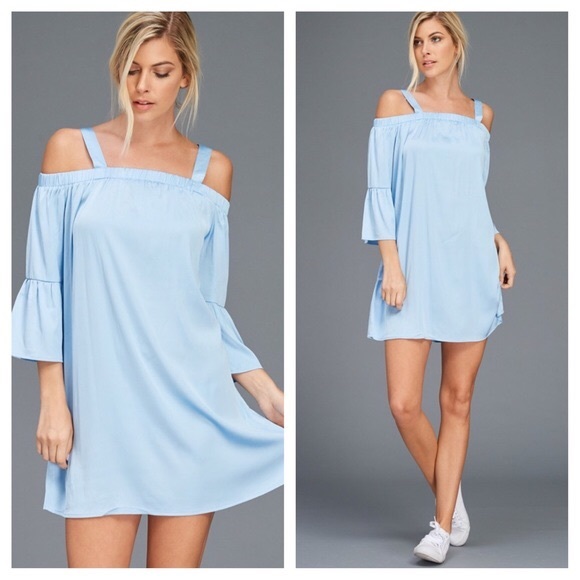 October Love Dresses & Skirts - ONE LEFT!!!! 🆕 CLEARANCE 💕‼️🎉💥 blue dress.